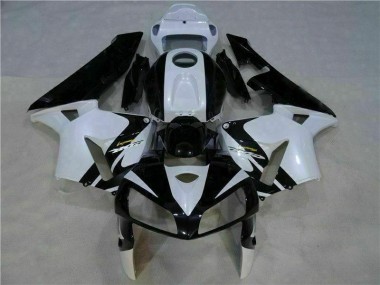 Blanc Noir Carrosserie Moto Honda CBR 600 RR 05-06