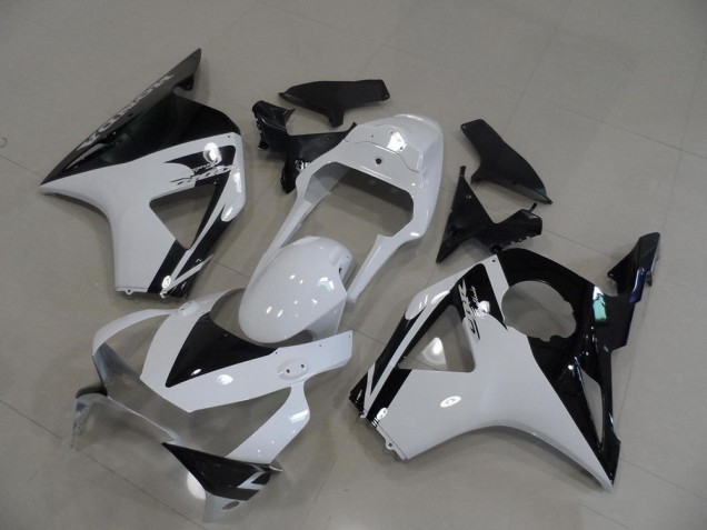 Blanc Noir Carrosserie Moto Honda CBR 900 RR 954 02-03 Blanc Noir Carrosserie Moto Honda CBR 900 RR 954 02-03