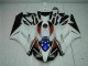 Blanc Noir Kit Carénages Motos Complet Honda CBR 1000 RR 04-05