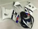 Blanc Noir Kit Carénages Motos Suzuki GSXR 1000 K3 03-04 Blanc Noir Kit Carénages Motos Suzuki GSXR 1000 K3 03-04