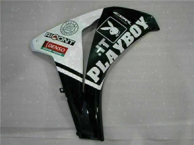 Blanc Noir Playboy Carénage Moto Honda CBR 1000 RR 08-11 Blanc Noir Playboy Carénage Moto Honda CBR 1000 RR 08-11