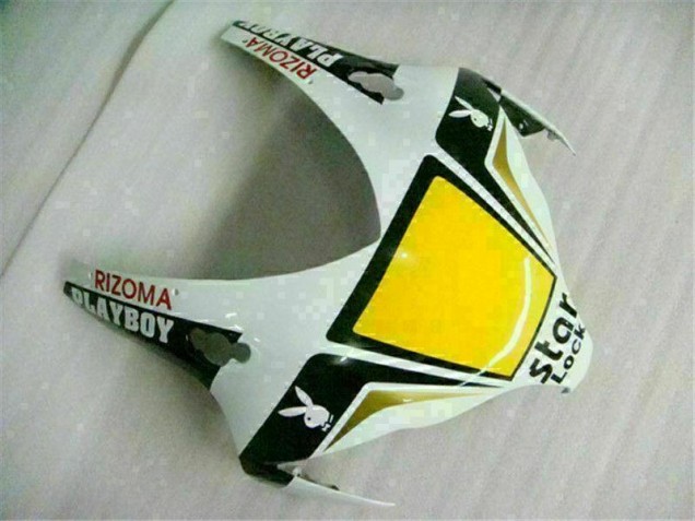 Blanc Noir Playboy Carénages Moto Honda CBR 1000 RR 08-11 Blanc Noir Playboy Carénages Moto Honda CBR 1000 RR 08-11