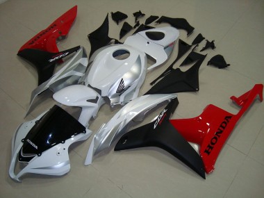 Blanc Noir Rouge Carénage Moto Honda CBR 600 RR 07-08