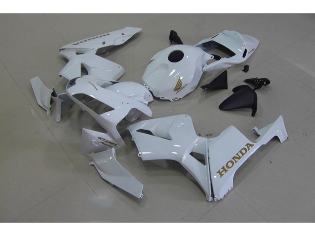 Blanc Or Carénage Moto Honda CBR 600 RR 03-04 Blanc Or Carénage Moto Honda CBR 600 RR 03-04