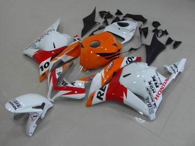 Blanc Repsol Carénage Moto Honda CBR 600 RR 09-12