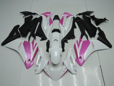 Blanc Rose Carénage Moto Honda CBR 250 RR 11-13