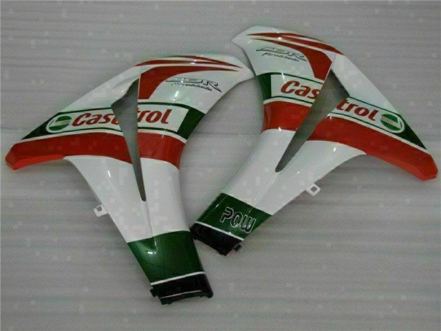 Blanc Rouge Carénages Moto Honda CBR 1000 RR 08-11 Blanc Rouge Carénages Moto Honda CBR 1000 RR 08-11