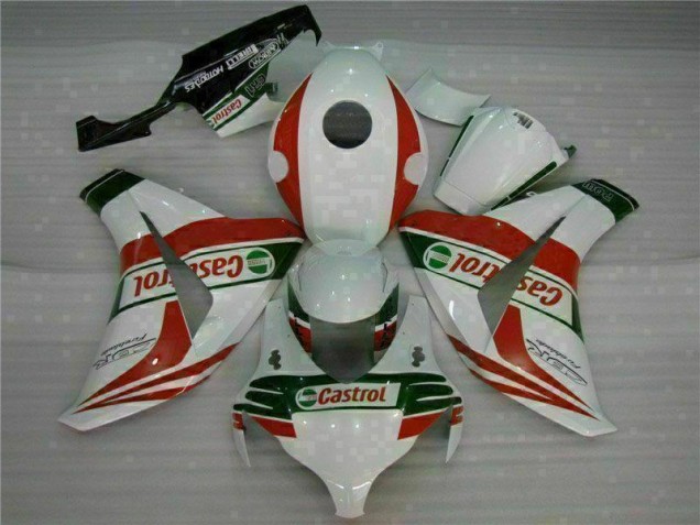 Blanc Rouge Carénages Moto Honda CBR 1000 RR 08-11 Blanc Rouge Carénages Moto Honda CBR 1000 RR 08-11