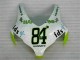 Blanc Vert Hannspree 84 Carénage Moto Honda CBR 1000 RR 08-11 Blanc Vert Hannspree 84 Carénage Moto Honda CBR 1000 RR 08-11