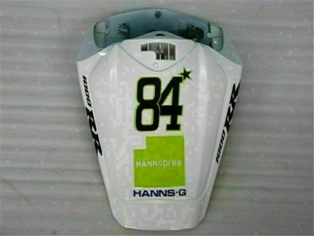 Blanc Vert Hannspree 84 Carénage Moto Honda CBR 1000 RR 08-11 Blanc Vert Hannspree 84 Carénage Moto Honda CBR 1000 RR 08-11