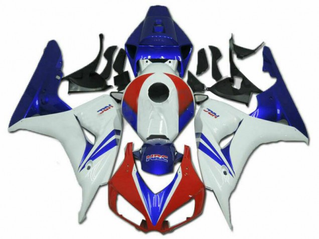 Bleu Blanc Carénage Moto Honda CBR 1000 RR 06-07 Bleu Blanc Carénage Moto Honda CBR 1000 RR 06-07