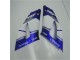 Bleu Blanc Carénage Moto Yamaha R1 00-01