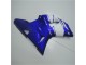 Bleu Blanc Carénage Moto Yamaha R1 00-01