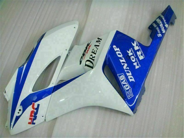 Bleu Blanc Carénages Moto Honda CBR 1000 RR 04-05 Bleu Blanc Carénages Moto Honda CBR 1000 RR 04-05