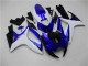 Bleu Blanc Kit Carénages Motos Suzuki GSXR 600 / 750 K6 06-07 Bleu Blanc Kit Carénages Motos Suzuki GSXR 600 / 750 K6 06-07