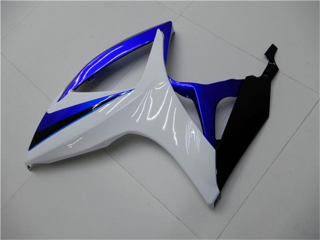Bleu Blanc Kit Carénages Motos Suzuki GSXR 600 / 750 K6 06-07 Bleu Blanc Kit Carénages Motos Suzuki GSXR 600 / 750 K6 06-07