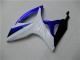 Bleu Blanc Kit Carénages Motos Suzuki GSXR 600 / 750 K6 06-07 Bleu Blanc Kit Carénages Motos Suzuki GSXR 600 / 750 K6 06-07