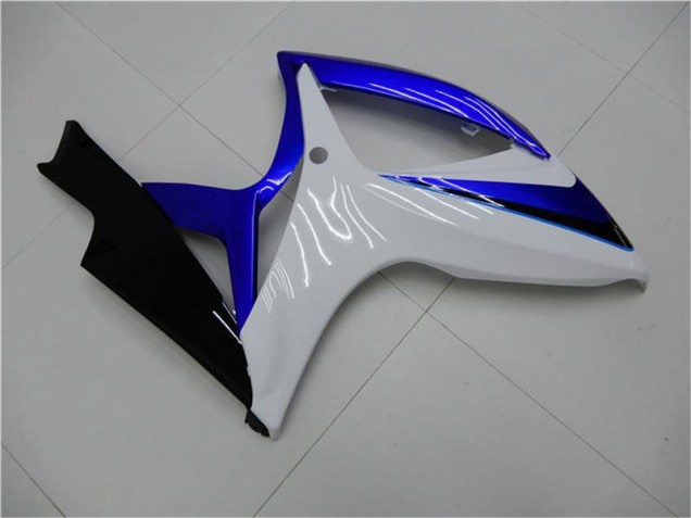 Bleu Blanc Kit Carénages Motos Suzuki GSXR 600 / 750 K6 06-07 Bleu Blanc Kit Carénages Motos Suzuki GSXR 600 / 750 K6 06-07