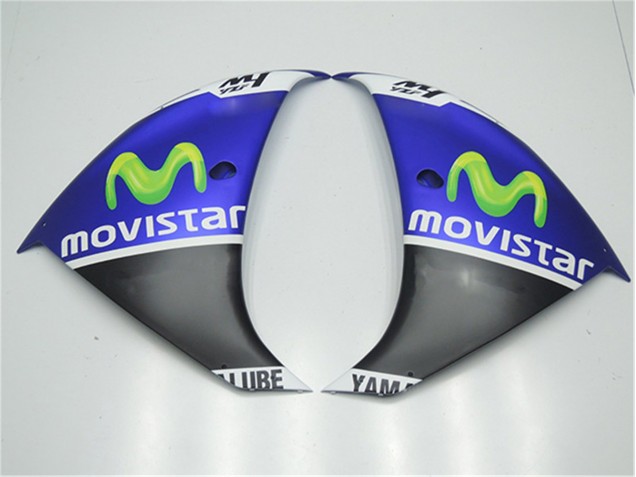 Bleu Blanc Noir Carénage Moto Yamaha R1 12-14