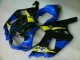 Bleu Carénage Moto Suzuki GSXR 600 / 750 K1 K2 K3 01-03 Bleu Carénage Moto Suzuki GSXR 600 / 750 K1 K2 K3 01-03