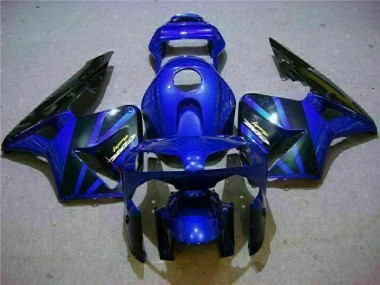 Bleu Carénages Moto Honda CBR 600 RR 03-04