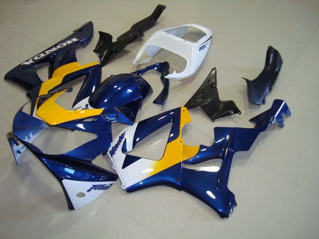Bleu Jaune Carénage Moto Honda CBR 900 RR 929 00-01 Bleu Jaune Carénage Moto Honda CBR 900 RR 929 00-01