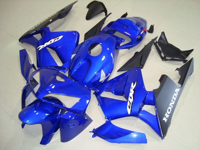 Bleu Kit Carénages Motos Complet Honda CBR 600 RR 05-06 Bleu Kit Carénages Motos Complet Honda CBR 600 RR 05-06