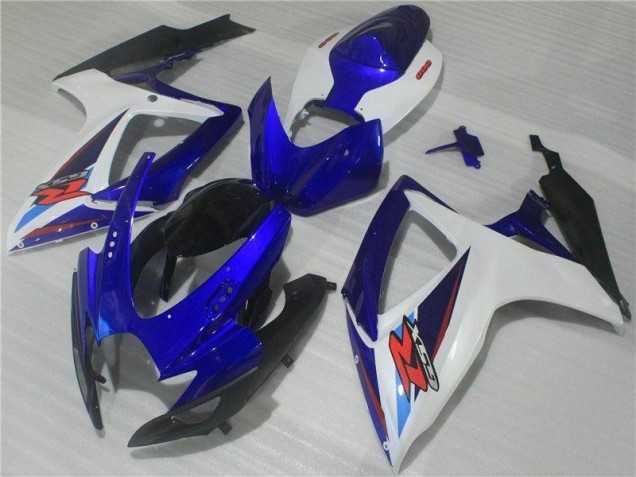 Bleu Kit Carénages Motos Complet Suzuki GSXR 600 / 750 K6 06-07 Bleu Kit Carénages Motos Complet Suzuki GSXR 600 / 750 K6 06-07