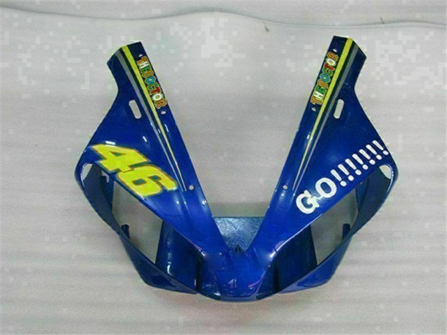 Bleu Kit Carénages Motos Complet Yamaha R1 00-01 Bleu Kit Carénages Motos Complet Yamaha R1 00-01