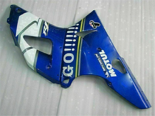 Bleu Kit Carénages Motos Complet Yamaha R1 00-01 Bleu Kit Carénages Motos Complet Yamaha R1 00-01