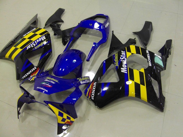 Bleu Movistar Carénage Moto Honda CBR 900 RR 954 02-03 Bleu Movistar Carénage Moto Honda CBR 900 RR 954 02-03
