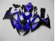 Bleu Noir Carénage Moto Suzuki GSXR 600 / 750 K6 06-07 Bleu Noir Carénage Moto Suzuki GSXR 600 / 750 K6 06-07