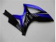 Bleu Noir Carénage Moto Suzuki GSXR 600 / 750 K6 06-07 Bleu Noir Carénage Moto Suzuki GSXR 600 / 750 K6 06-07