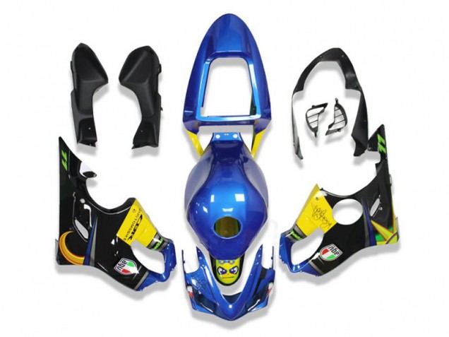 Bleu Requin Carénage Moto Honda CBR 600 F4i 01-03 Bleu Requin Carénage Moto Honda CBR 600 F4i 01-03