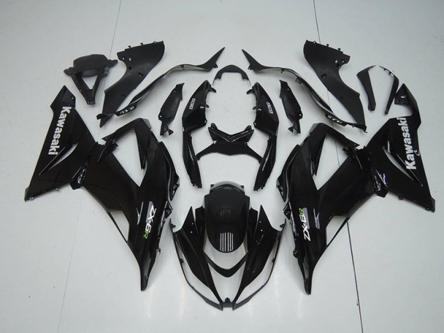 Gloss Noir Carénage Moto Kawasaki ZX6R 13-18 Gloss Noir Carénage Moto Kawasaki ZX6R 13-18