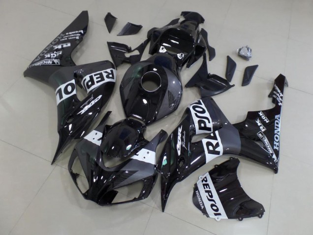Gris Repsol Carénage Moto Honda CBR 1000 RR 06-07 Gris Repsol Carénage Moto Honda CBR 1000 RR 06-07