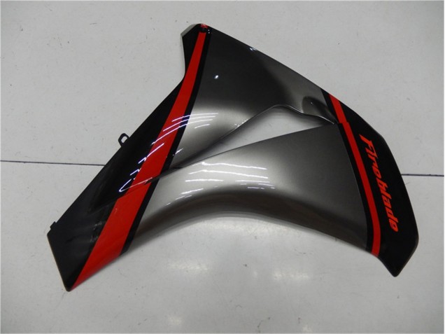 Gris Rouge Noir Carénage Moto Honda CBR 1000 RR 08-11 Gris Rouge Noir Carénage Moto Honda CBR 1000 RR 08-11