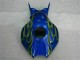 Jaune Flamme Bleu Carénage Moto Honda CBR 1000 RR 06-07 Jaune Flamme Bleu Carénage Moto Honda CBR 1000 RR 06-07