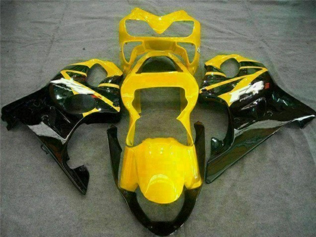 Jaune Noir Carénage Moto Honda CBR 600 F4i 01-03 Jaune Noir Carénage Moto Honda CBR 600 F4i 01-03