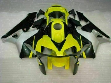 Jaune Noir Carénage Moto Honda CBR 600 RR 03-04