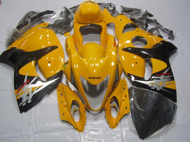 Jaune Noir Carénage Moto Suzuki GSXR 1300 Hayabusa 08-19 Jaune Noir Carénage Moto Suzuki GSXR 1300 Hayabusa 08-19