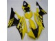 Jaune Noir Carénage Moto Yamaha R6 08-16 Jaune Noir Carénage Moto Yamaha R6 08-16