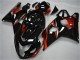 Noir Brillant Rouge Bande Carénage Moto Suzuki GSXR 600/750 2004-2005