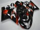 Noir Brillant Rouge Bande Carénage Moto Suzuki GSXR 600/750 2004-2005