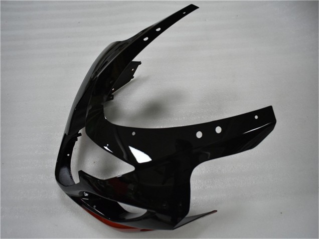 Noir Brillant Rouge Bande Carénage Moto Suzuki GSXR 600/750 2004-2005