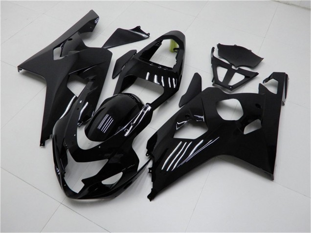 Noir Brillant Carénage Moto Suzuki GSXR 600/750 2004-2005