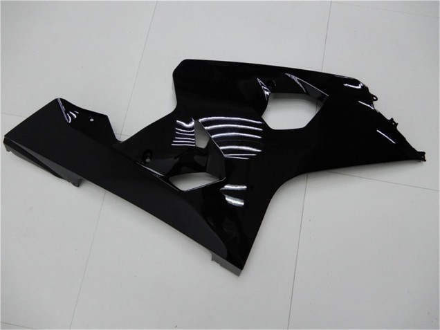 Noir Brillant Carénage Moto Suzuki GSXR 600/750 2004-2005