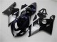 Noir Brillant Argent Bleu Carénage Moto Suzuki GSXR 600/750 2004-2005