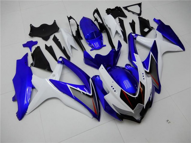 Blanc Bleu Noir Rouge Doubler Carénage Moto Suzuki GSXR 600/750 2008-2010