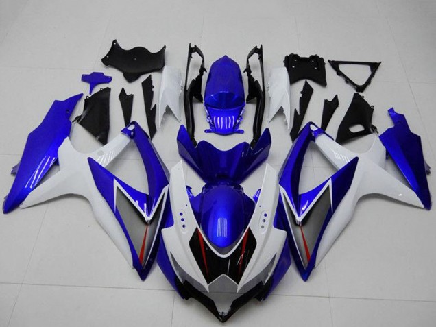 Blanc Bleu Noir Rouge Doubler Carénage Moto Suzuki GSXR 600/750 2008-2010